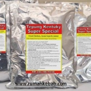 

cs01477 Tepung Kentuky Ayam / Fried Chicken - 1Kg Da01D100