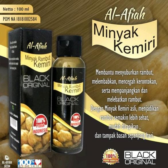 PROMO!!! Asli Penumbuh Rambut Minyak Kemiri Plus Zaitun + VCO Original BPOM