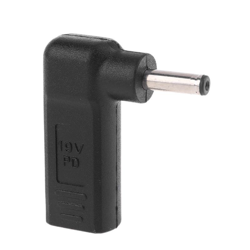 Cre Adapter Konverter Power Dc Usb Tipe C Female Ke 4.0x1.35mm Male Plug Jack Konektor Untuk A-Sus Zenbook Ux21A Ux31A Ux32A