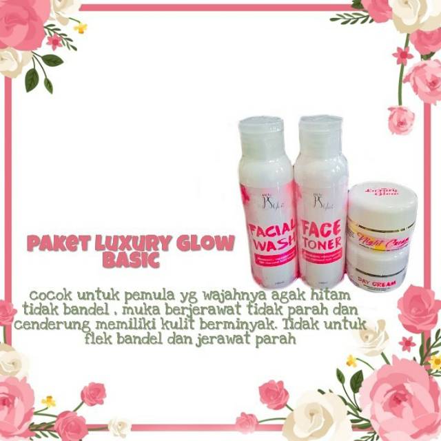 PAKET BASIC LUXURY PS GLOW SKINCARE BPOM
