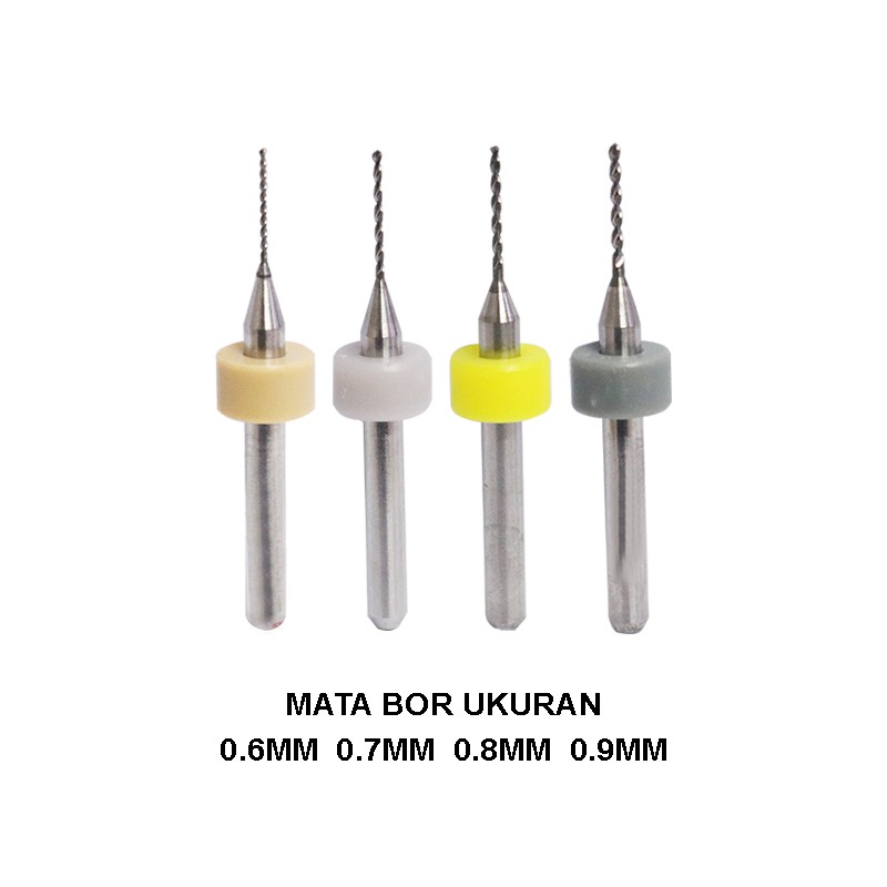 EELIC MBM-0.6789MM Mata bor micro 0.6mm 0.7mm 0.8mm 0.9mm baja tungsten