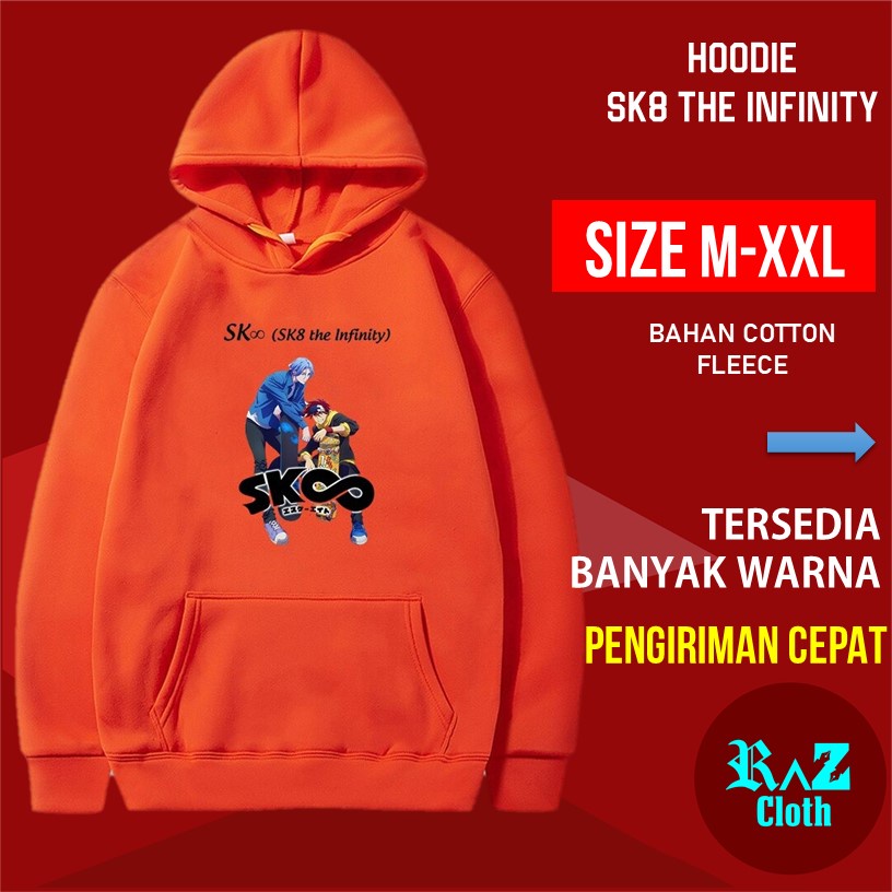 SK8 The Infinity Reki Kyan Langa Hasegawa Anime Skateboard Papan Selancar Jaket Anime Pria