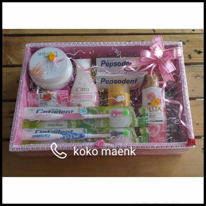 1 Set Paket Seserahan Duo Perlengkapan Mandi