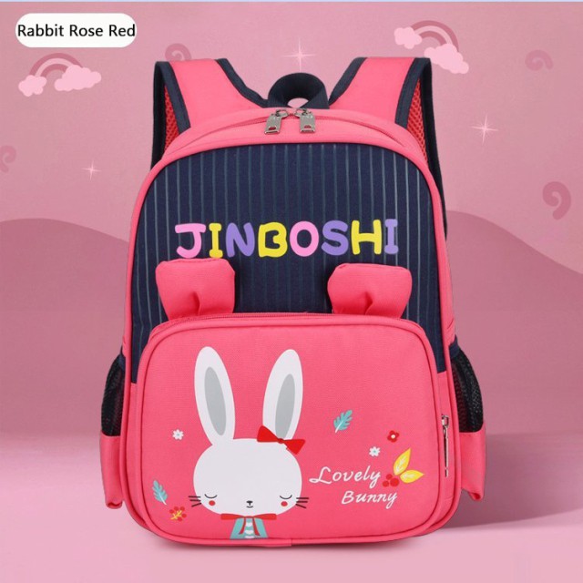 BDKR_TAS - TAS RANSEL ANAK PEREMPUAN RABBIT JINBOSHI TAS SEKOLAH ANAK PG PAUD TK SD SMP TAS NGAJI LES MURAH Tas ransel anak karakter JINBOSHI tas sekolah tas travelling bisa cod