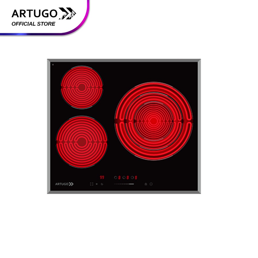 Artugo Built In Electric Induction Hob AE 3600 CB Panjang 60 cm