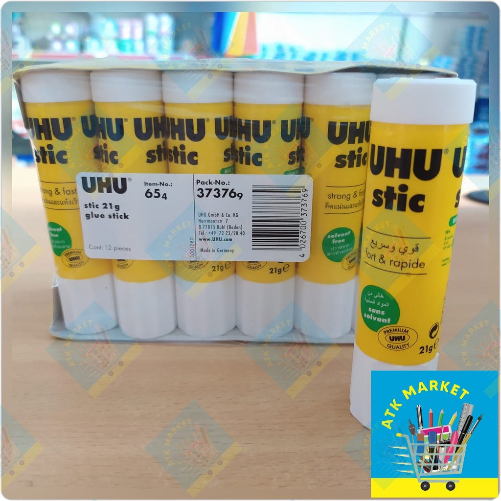 

Lem Stick / Glue Stic / Glue Stick / Lem Stik UHU® 8gr kecil & 21gr besar ORIGINAL
