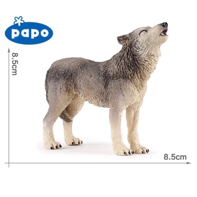 Papo Howling Wolf
