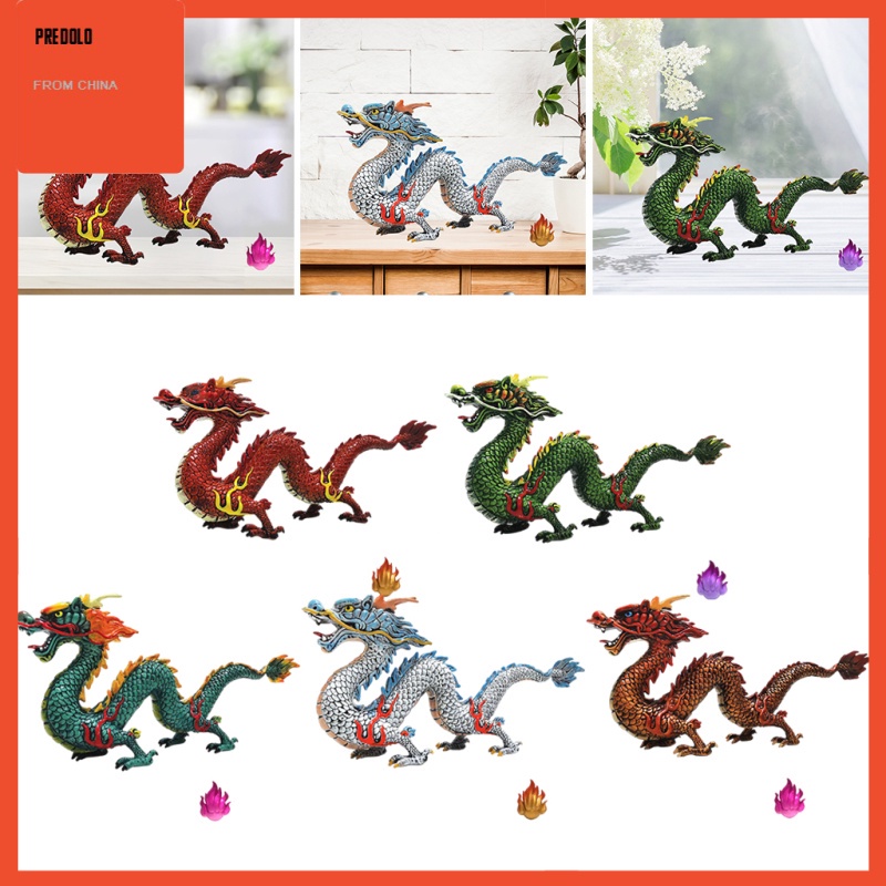 [In Stock] Dragon Figure Toy Solid Animal Model Mythical Beast Realistic Figurines