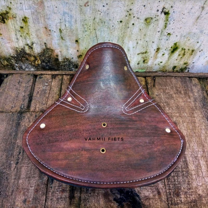 Cover kulit sadel jengki parkit terry kecil sepeda onthel jengki minion