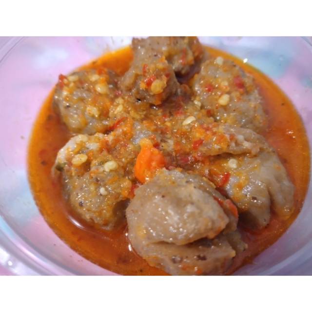 

Bakso ayam/sapi mercon