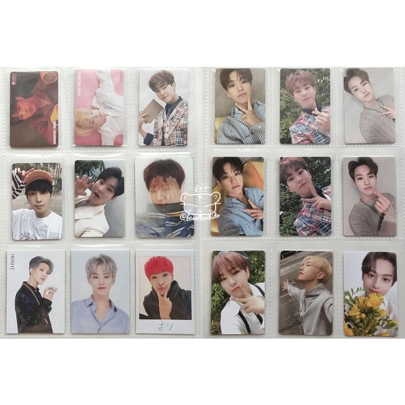 PC Henggarae An Ode Beret / TC Ideal Cut Shitajiki / HMV Teen Age YMMD Hoshi SEVENTEEN