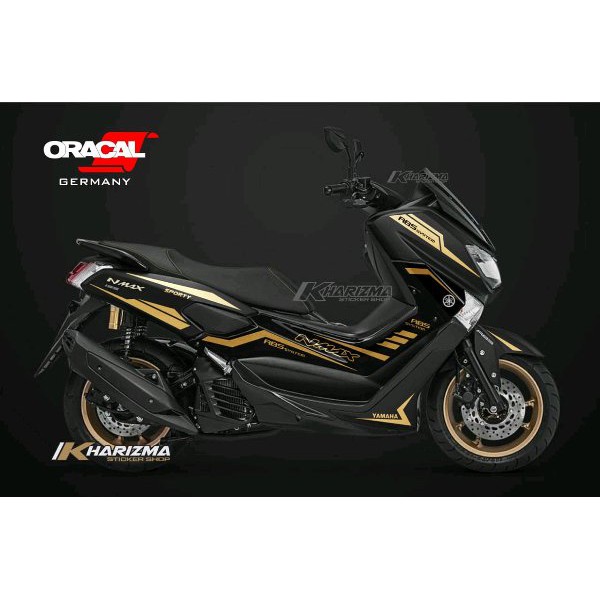 Cutting Sticker Nmax Hitam