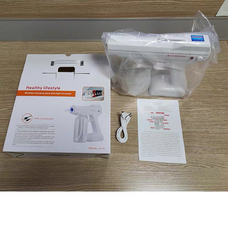 Portable Disinfectant Spray Gun UV Light Wireless