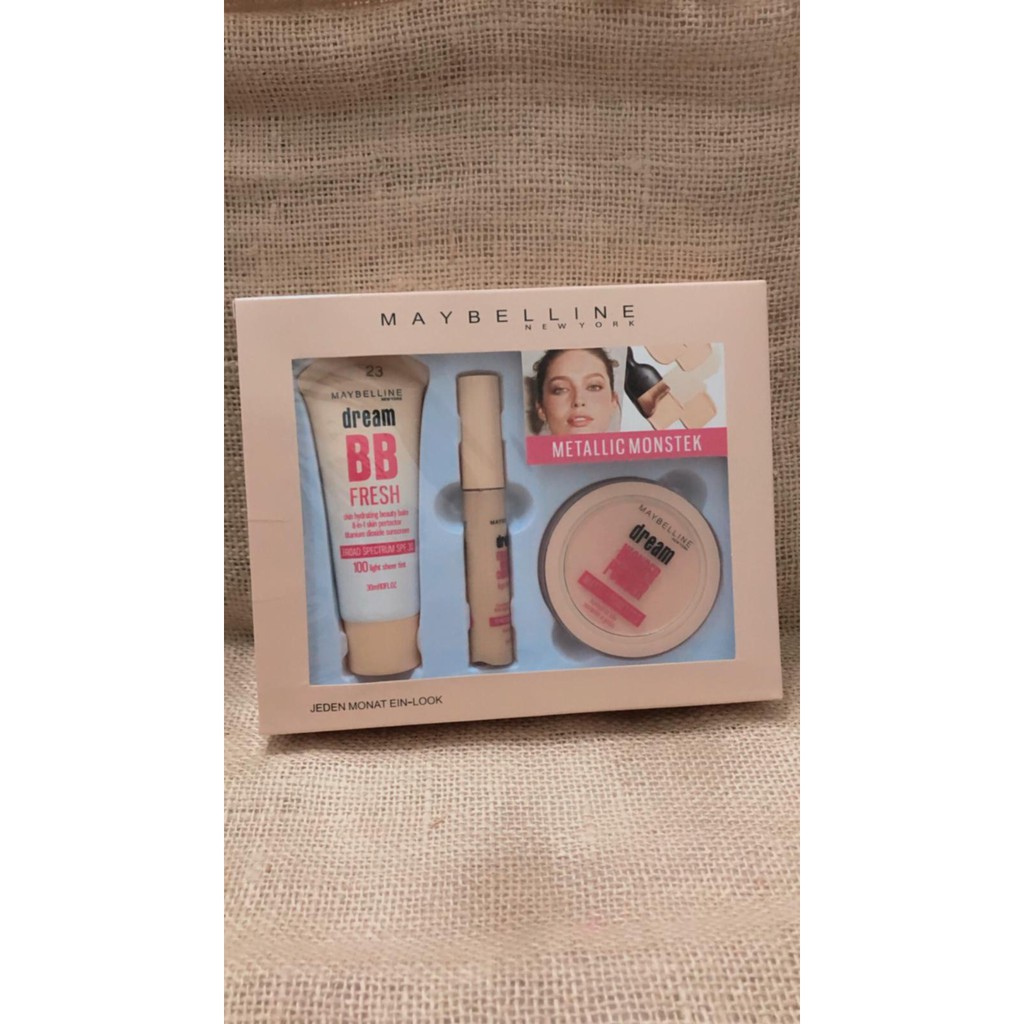 MAYBELLINE SET DREAM BB FRESH 3IN1 3373 / MAKEUP SET