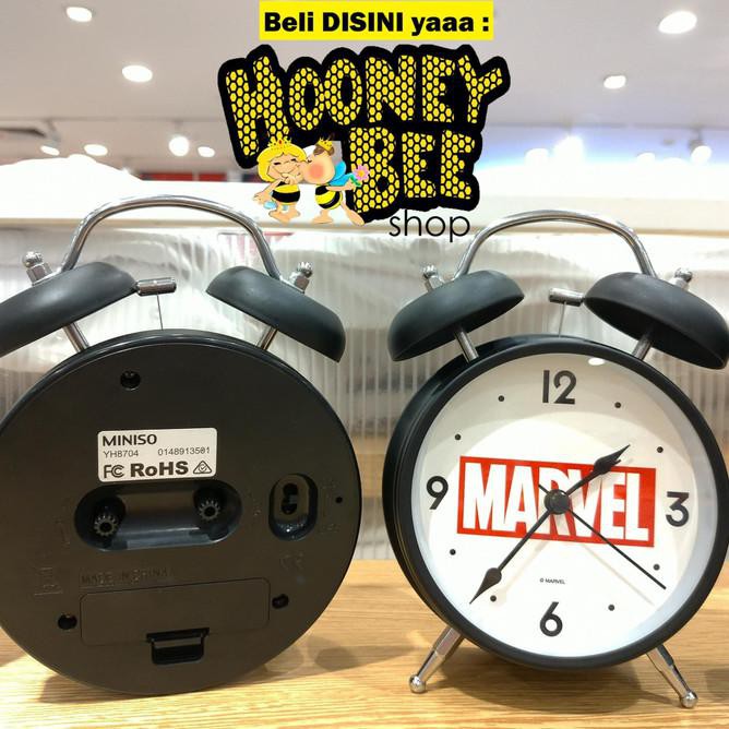 yfck miniso - jam waker marvel jam weker alarm miniso free bubble wrap 61yp