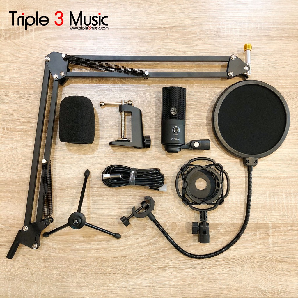 FIFINE T669 Bundle podcasting pack for streaming triple3music