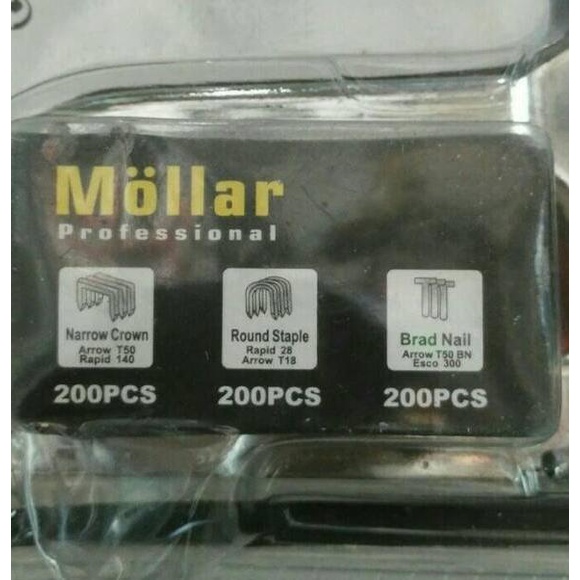 

V Staple Gun Tembak Tacker Staples Stepler Hekter mollar 3in1 jok kulit kardus 40 (Ready Stock)