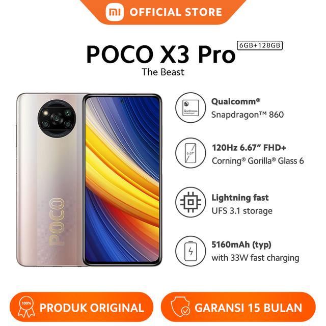 POCO X3 Pro (8GB + 256GB) - METAL BRONZE [BEKAS]