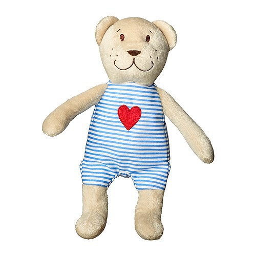 Boneka beruang mini/ boneka bayi/mainan anak, krem, 21 cm