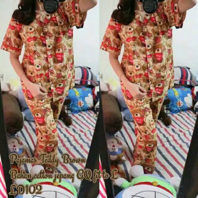 PAJAMAS CP LOVE BEAR LD 104 CM