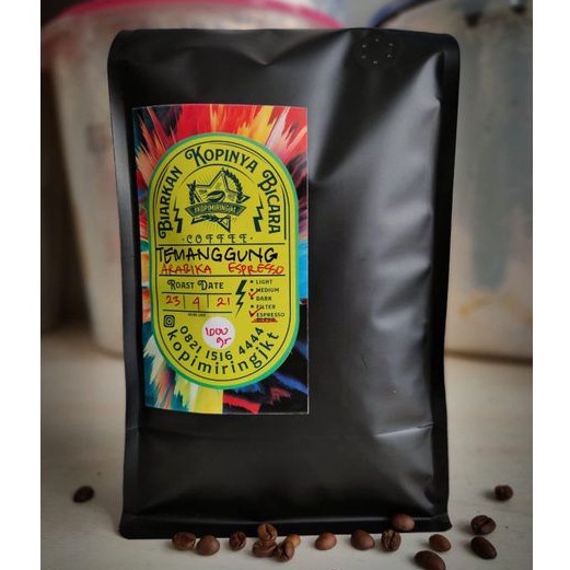 

TEMANGGUNG Arabika Espresso /500gr - 1KG /100% Arabika /Espresso /Murah Banget /Enak /Es Kopi Susu /Kopimiring Jakarta