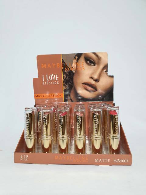 [PERBOX] LIPSTICK MAYBELLINE NEWYORK NO 8002-2 /  lipstik maybelline 601/ lipstik maybelline 613