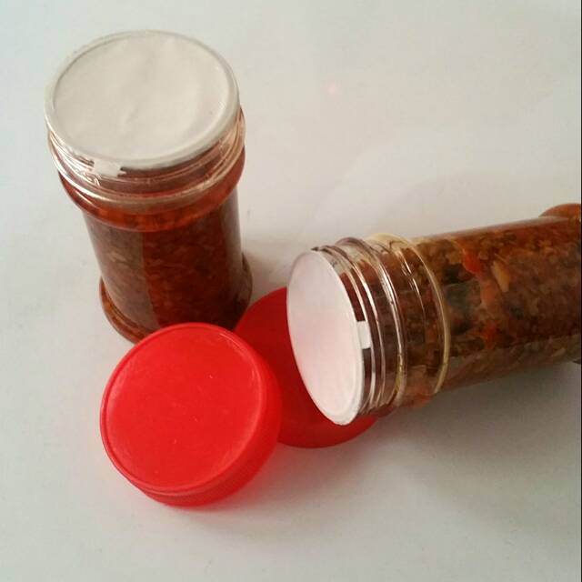 100pcs Seal Telinga untuk Botol Sambal - Segel Botol Sambal 52mm