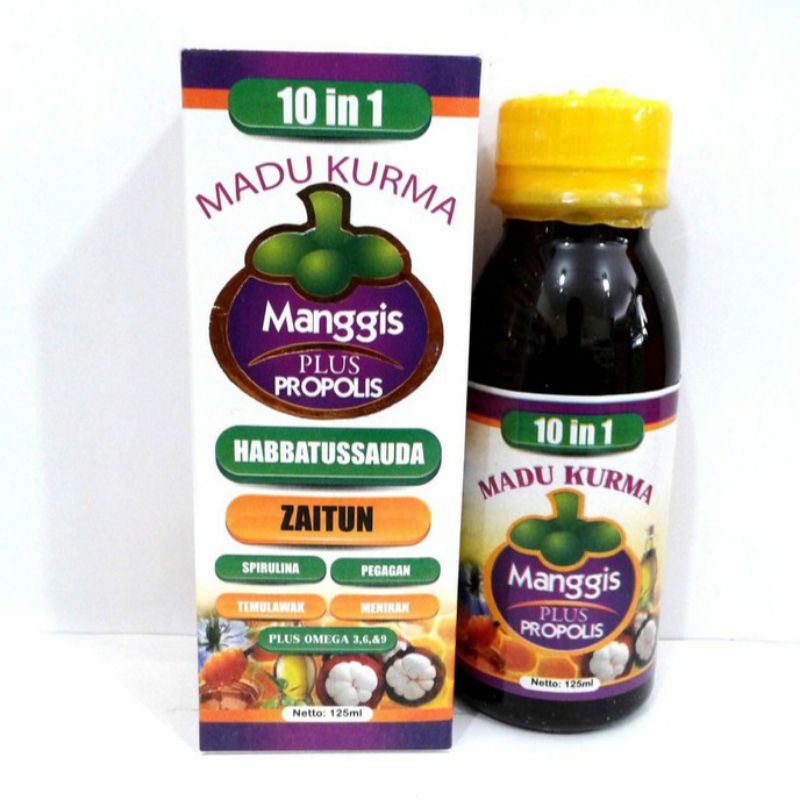 

MADU KURMA manggis plus propolis 10 in 1 | beli 2 harga grosir