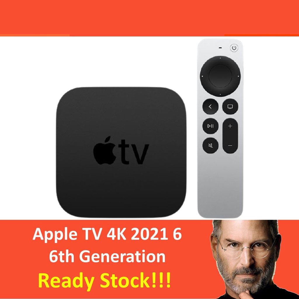 Apple TV 4K 2021 2022 6 6th 7 7th Gen 32GB 64GB 128GB Garansi Resmi