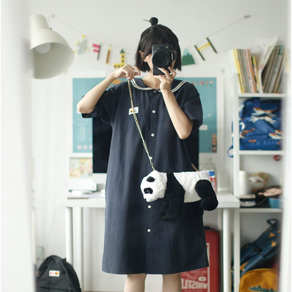 MR-77 basic sailor dress navy high quality import jepang