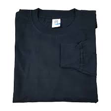 Kaos Polos Hitam Label MERCHCONS Bodysize 24's LS (LongSleeve)