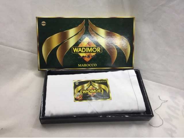 Sarung wadimor putih polos