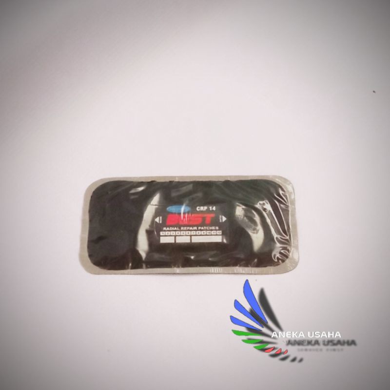 Bestpatch Crp14 1lembar. karet tambal ban Radial mobil