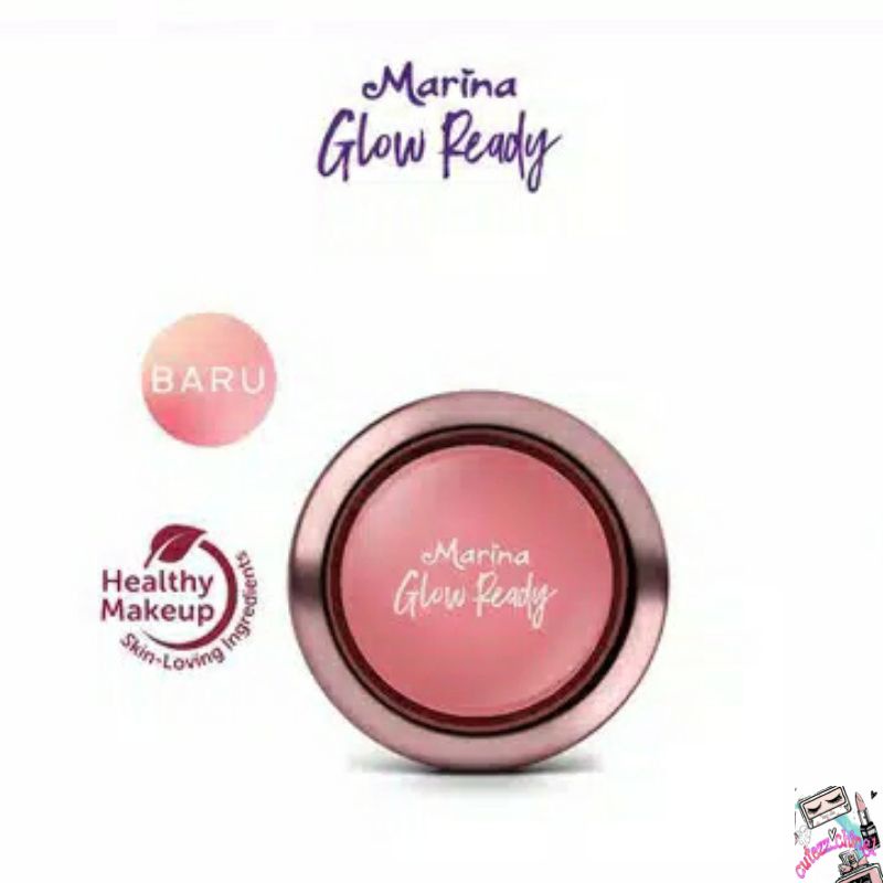 Marina Glow Ready Powder Blush On