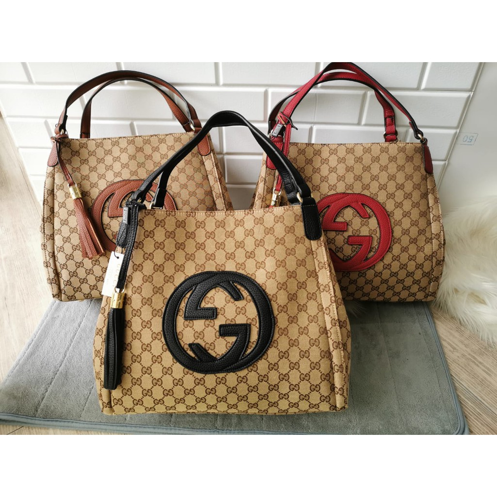 TAS TOTE GUCCI SOHO BAG 282309