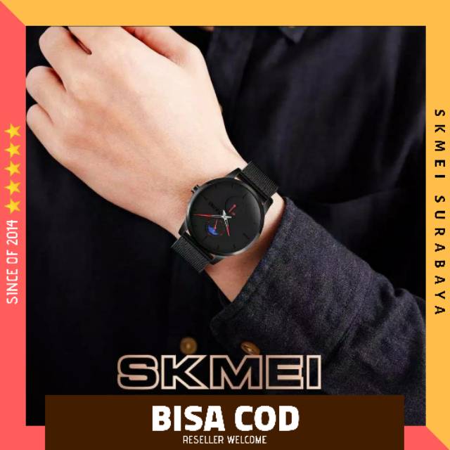 [ COD / BAYAR DI TEMPAT ] SKMEI 9208 JAM TANGAN PRIA ANTI AIR ORIGINAL SPORT SURABAYA