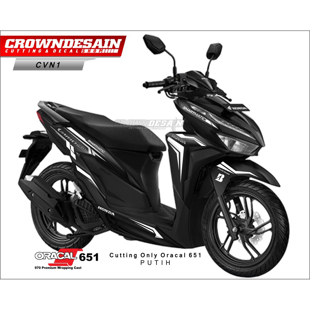 DISKON STICKER CUTTING VARIO AKSESORIS MOTOR VARIO NEW 125 150