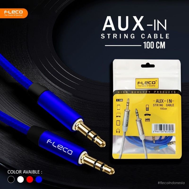 KABEL AUX AUDIO AUX STRING F-440 KABEL AUDIO F440 PROMO SEN