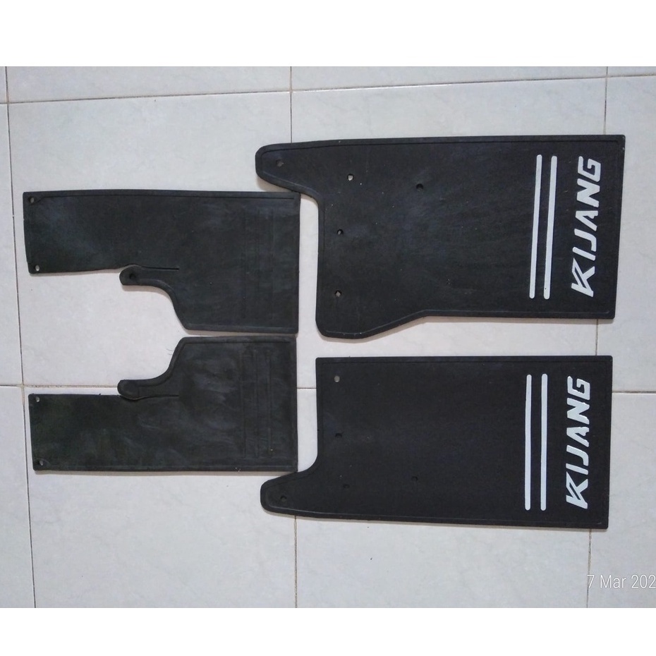 Paket Karpet Roda Lumpur Toyota  Kijang Super, Grand 4 pcs depan belakang original mudguard