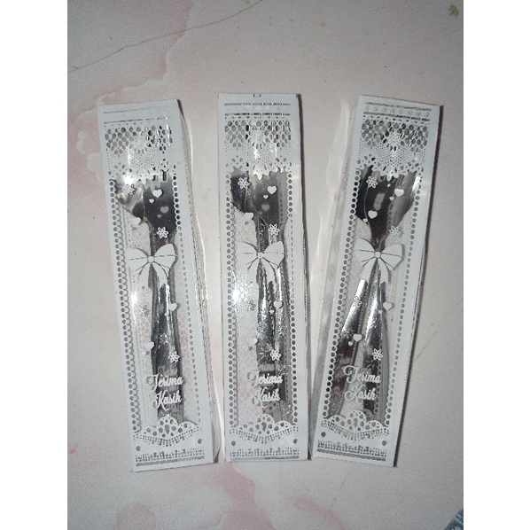 SOUVENIR SENDOK GARPU KEMAS MIKA