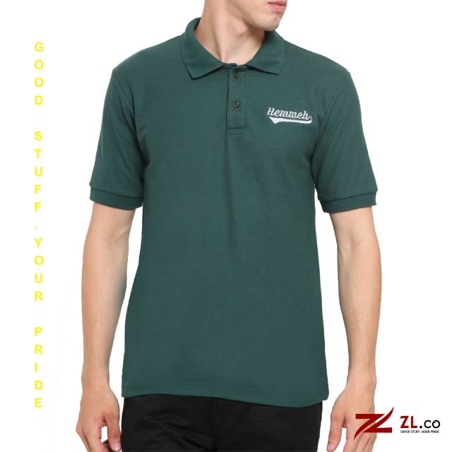 POLO SHIRT GREEN ORIGINAL ZL.STORE