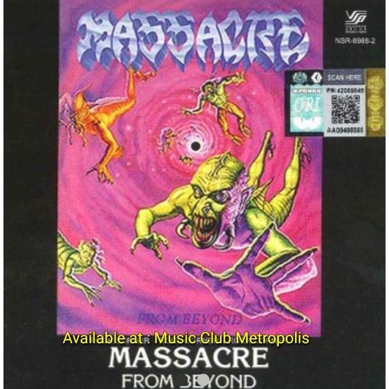 Cd Massacre From Beyond Imported Malaysia