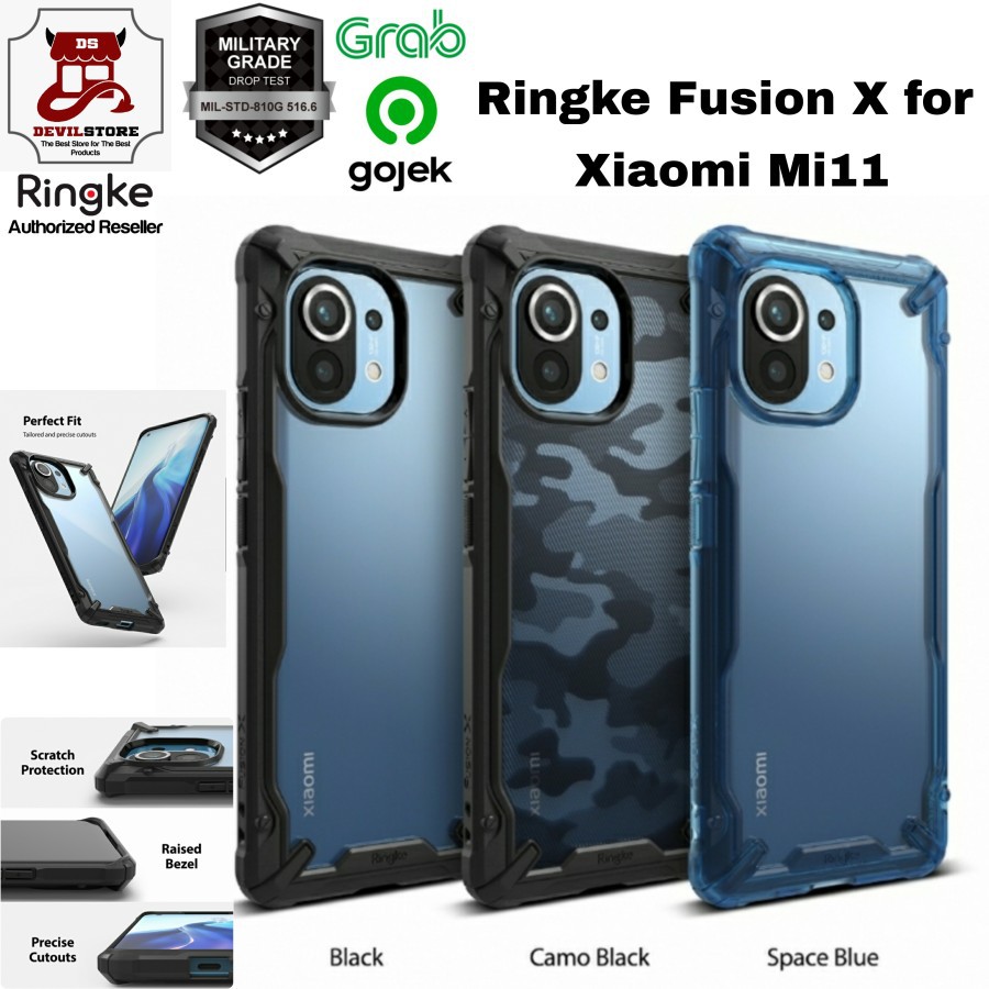 Case Xiaomi Mi11 / Mi 11 Ringke Fusion X Original Full protection Case