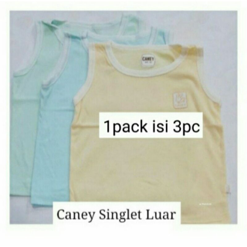 CANEY SINGLET BAYI/SINGLET ANAK/SINGLET LUARAN