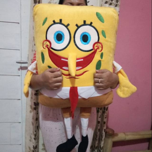 BONEKA SPONGEBOB SPONGE PATRICK JUMBO BESAR KARAKTER KARTUN MAINAN ANAK