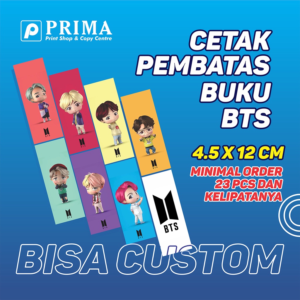 

CETAK PEMBATAS BUKU