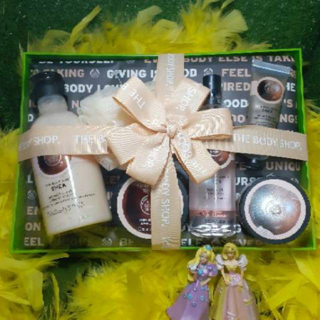 A3 The body shop shea the body shop gift set / gift set the body shop shea ORIGINAL THE BODY SHOP