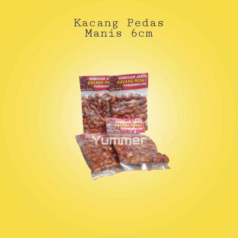 

Purnamalife I Kacang pedas 6cm manis camilan jadul kacang gula jawa
