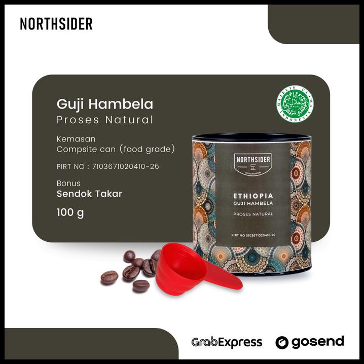 

Biji Kopi Arabika Ethiopia Guji Hambela Natural - 100Gr Northsider