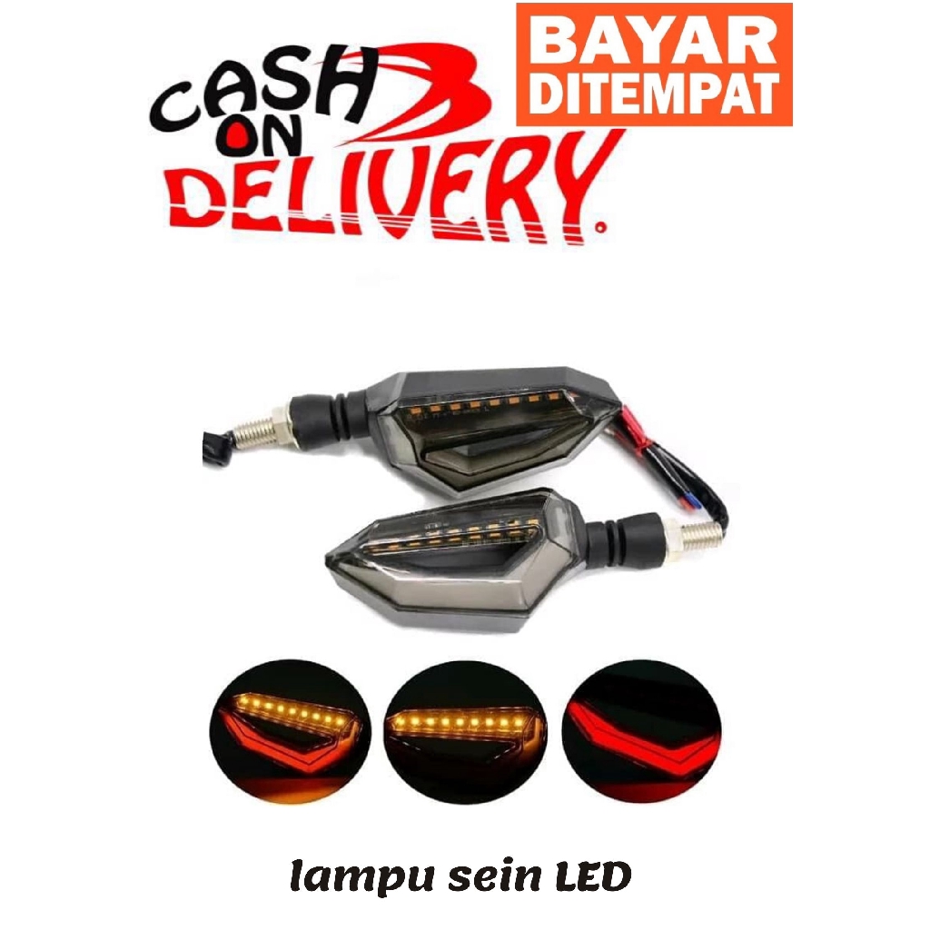 NEW Lampu LED Running Sein Sen Senja ICC Torpedo Aerox 155 Vario ADV